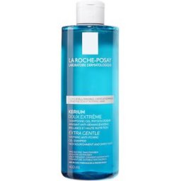 La Roche Posay Kerium Doux champú fisiológico en gel, para cuero cabelludo sensible 400 ml