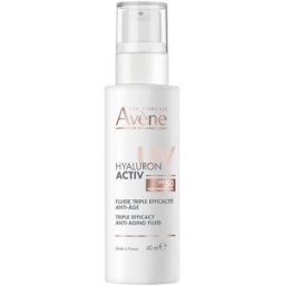 Avène Hyaluron Activ Uv fluido triple eficacia antiedad SPF50 40 ml