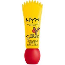 Nyx Professional Make Up Bálsamo labial mate Smushy de Los Simpson #Rebel Red