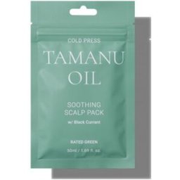 Rated Green Cold Press Tamanu Oil shooting scalp 50 ml