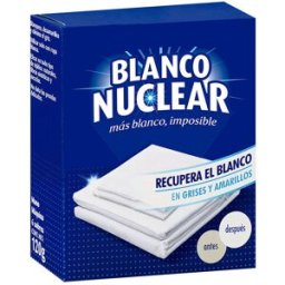 Iberia Blanco Nuclear detergente ropa blanca x 6 sobres