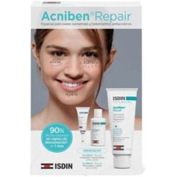 Isdin Acniben Repair Gel Crema Estuche 3 pz
