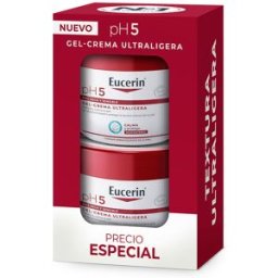 Eucerin PH5 gel-crema ultraligera pack 2 x 350 ml