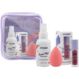 Flor De Mayo Beauty Kit Cheek & Chic Estuche 4 pz