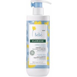 Klorane Bébé crema limpiadora cara y cuerpo 500 ml