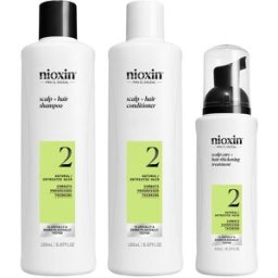 Nioxin Sistema 2 - Kit - Tratamiento para Cabello Natural con Debilitamiento Avanzado 3 u