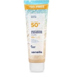 Sensilis Moisturizing & Refreshing gel crema SPF50+ 250 ml