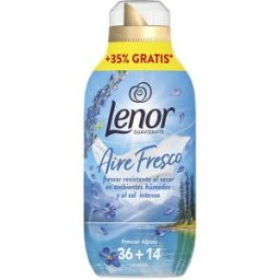 Lenor Aire Fresco Alpino suavizante ropa líquido concentrado 50 dosis