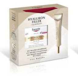 Eucerin Hyaluron Filler + Elasticity Día SPF30 Estuche 2 pz