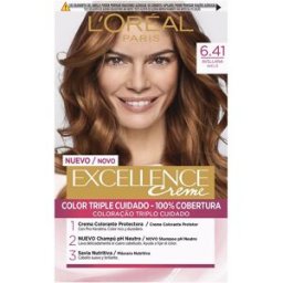 L'Oréal París Excellence Creme tinte #6,41 avellana