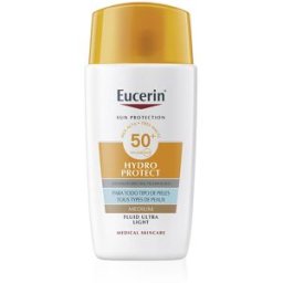 Eucerin Sun Protection Hydro Protect fluido con color SPF50+ #Medium