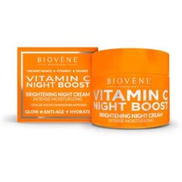 Biovene Vitamin C Night Boost brightening night cream intense moisturizing 50 ml