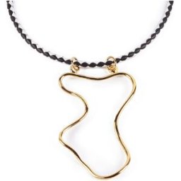Shabama Malawi collar #oro brillo