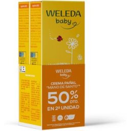 Weleda Baby caléndula crema pañal 2 x 75 ml