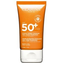 Clarins Solar crema tacto seco rostro UVA/UVB50+ 50 ml