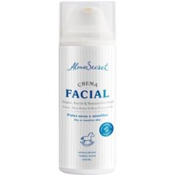 Alma Secret Crema Facial argán, karité y manzanilla azul SPF20 50 ml