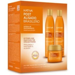 Kativa Profesional Post Alisado Brasileño lote 3 pz