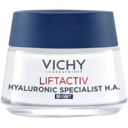 Vichy Laboratoires Liftactiv Hyaluronic Specialist H.A. crema de noche reafirmante con ácido hialurónico 50 ml