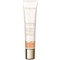 Clarins Skin Illusion Tinted Moisturizer tratamiento antiedad con color efecto glow SPF25 #03