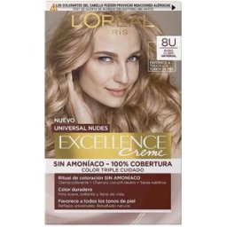 L'Oréal París Excellence Nudes tinte #8u-light blonde