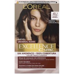 L'Oréal París Excellence Nudes tinte #4u-brown