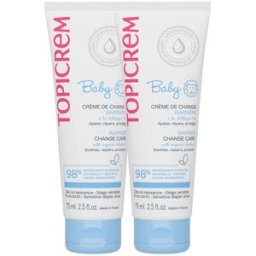 Topicrem Baby Crema Cambio Pañal Acción Barrera Pack 2 x 75 ml