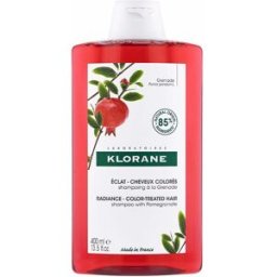Klorane A La Granada champú brillo para cabello con color 400 ml