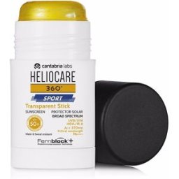 Cantabria Labs Heliocare 360° Sport protector solar transparente en stick SPF50+ 25 gr
