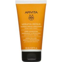 Apivita Acondicionador Keratin Repair Nutritivo Y Reparador para cabello seco y dañado 150 ml