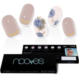 Nooves Láminas De Uñas De Gel elegant floral premium luxe #metallic