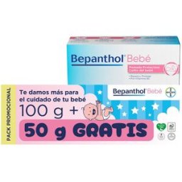 Bepanthol Bebé pomada protectora culito del bebé 100 gr + 50 gr 2 u