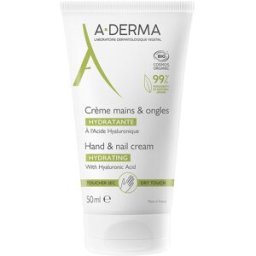 A-Derma Gama Esencial crema hidratante para manos y uñas 50 ml