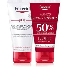 Eucerin PH5 Crema De Manos lote 2 x 75 ml