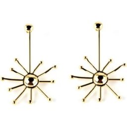 Shabama Sun pendientes #oro brillo