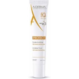 A-Derma Protect fluido solar facial invisible SPF50+ 40 ml