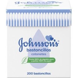 Johnson's Baby Baby Bastoncillos algodón x 200 u