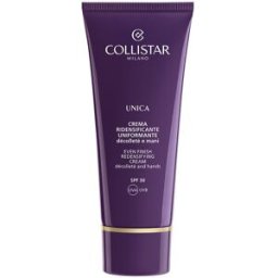 Collistar Unica crema manos y escote redensificante unificante SPF30 75 ml
