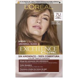 L'Oréal París Excellence Nudes tinte #7u-blonde