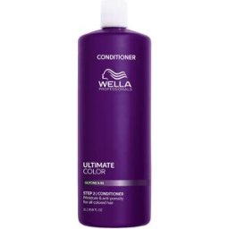 Wella Professionals Ultimate Color acondicionador hidratante anti-porosidad color vibrante para cabello teñido 1000 ml