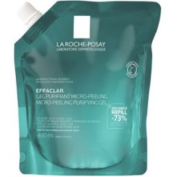 La Roche Posay Effaclar Gel Purificante MICRO-EXFOLIANTE anti-imperfecciones con ácido salicílico recarga 400 ml
