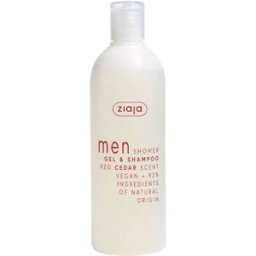 Ziaja Men gel de ducha y champú red cedar 400 ml