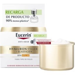 Eucerin Hyaluron Filler + elasticity día SPF30 recarga 50 ml