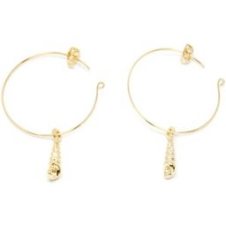 Shabama Agulla pendientes #oro brillo