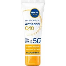 Nivea Sun Q10 protección facial SPF50+ 40 ml