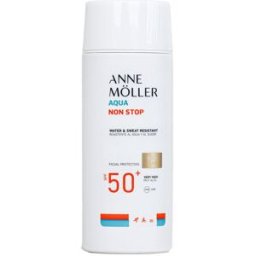 Anne Möller Aqua Non Stop resistente al agua y al sudor glow fluid SPF50+ 75 ml