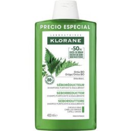 Klorane A La Ortiga Bio champú seborregulador cabello graso 400 ml