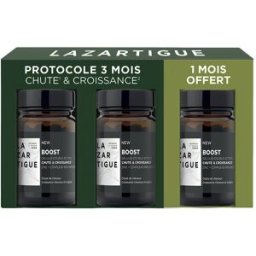 Lazartigue Boost cápsulas de doble acción contra la caída y para el crecimiento del cabello 90 u