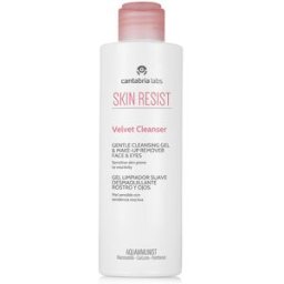 Cantabria Labs Skin Resist Velvet gel limpiador suave desmaquillante rostro y ojos 200 ml