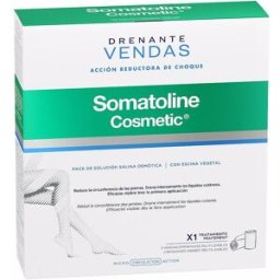 Somatoline Cosmetic Drenante Vendas Kit Completo acción reductora choque 1 u