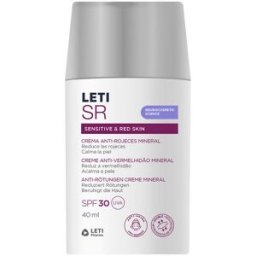 Leti Pharma Letisr Sensitive & Red Skin crema anti-rojeces mineral SPF30 40 ml